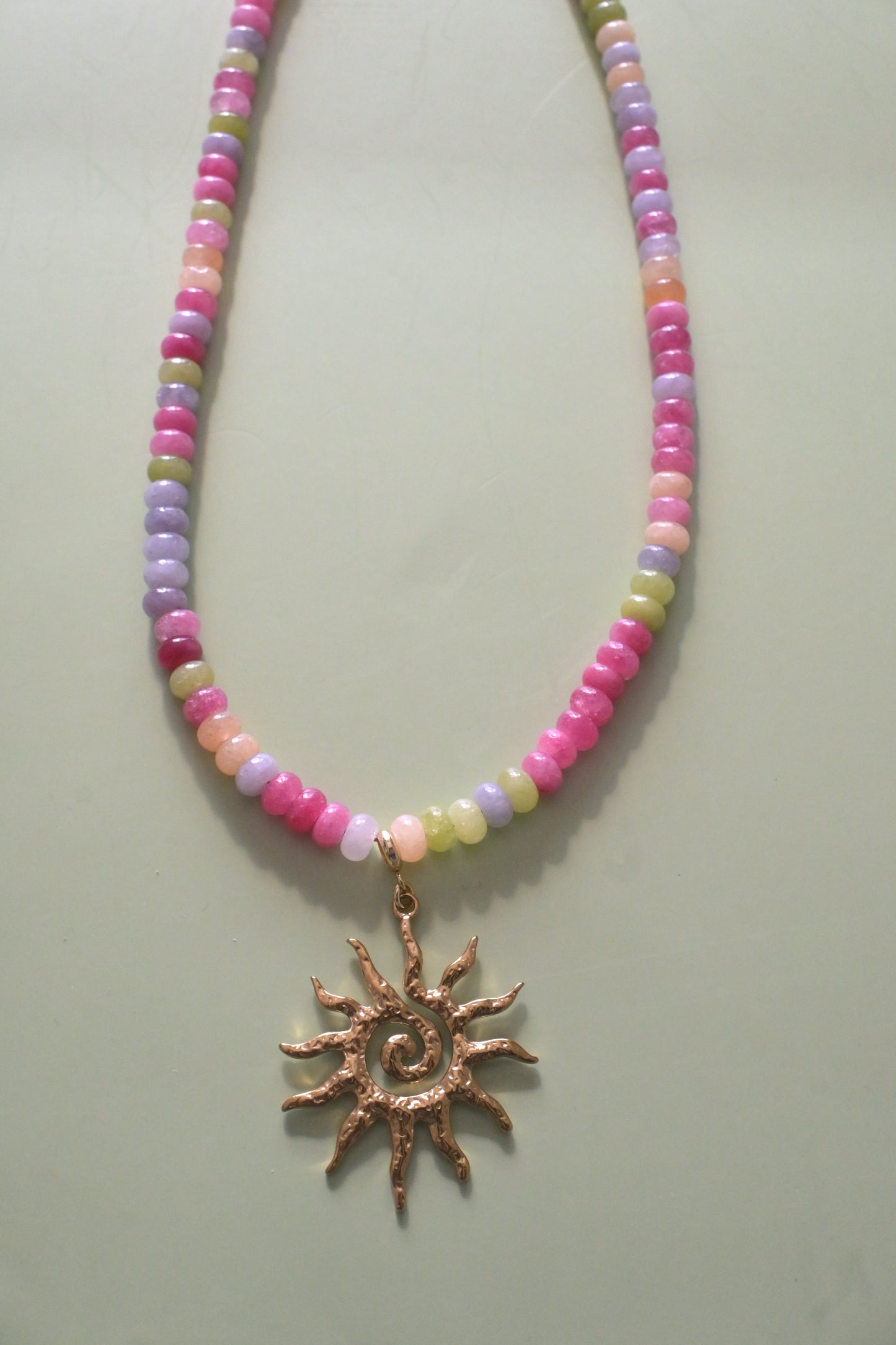 Luna and Sol Sun Necklace