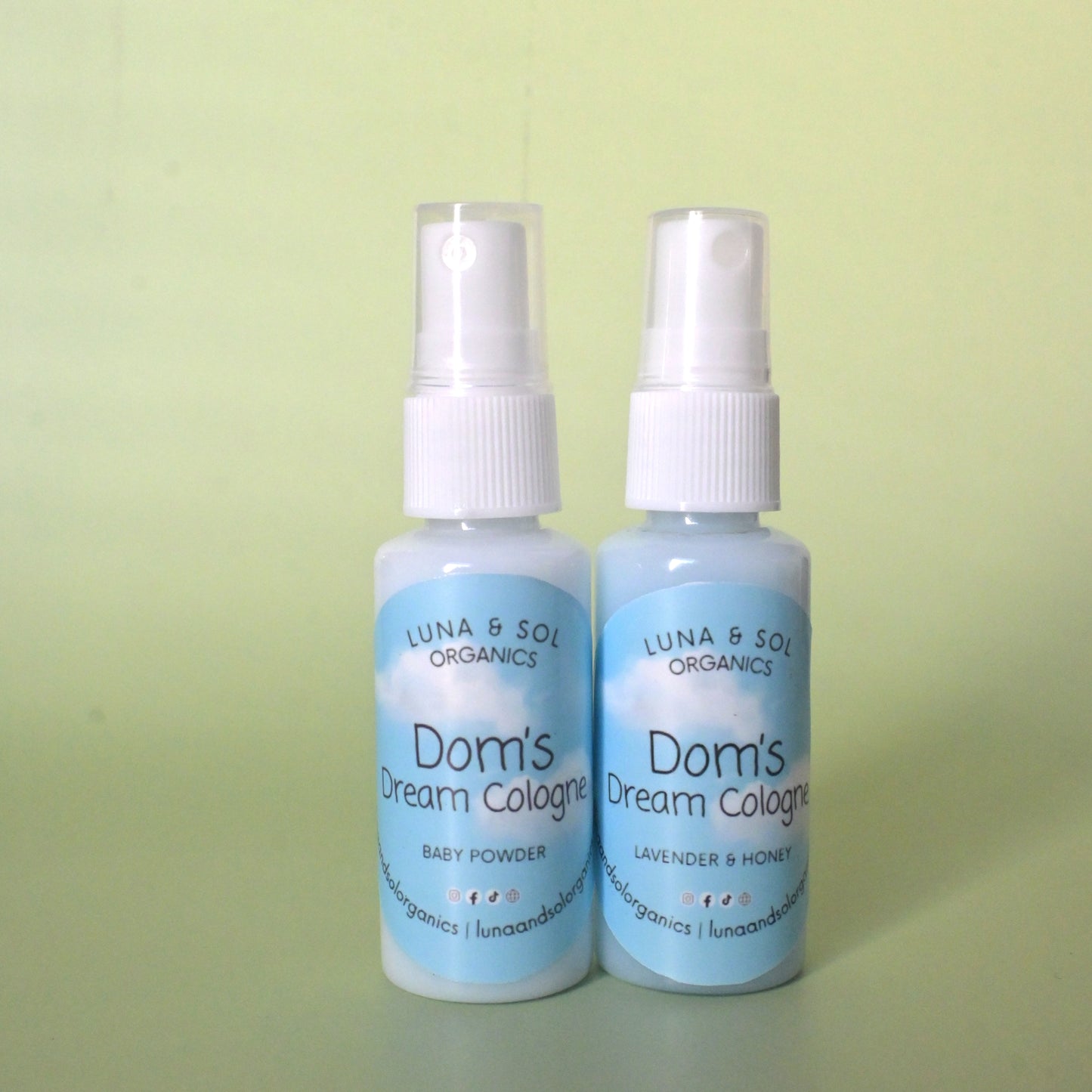 Dom's kids Cologne Mist 3 pack set 2 oz