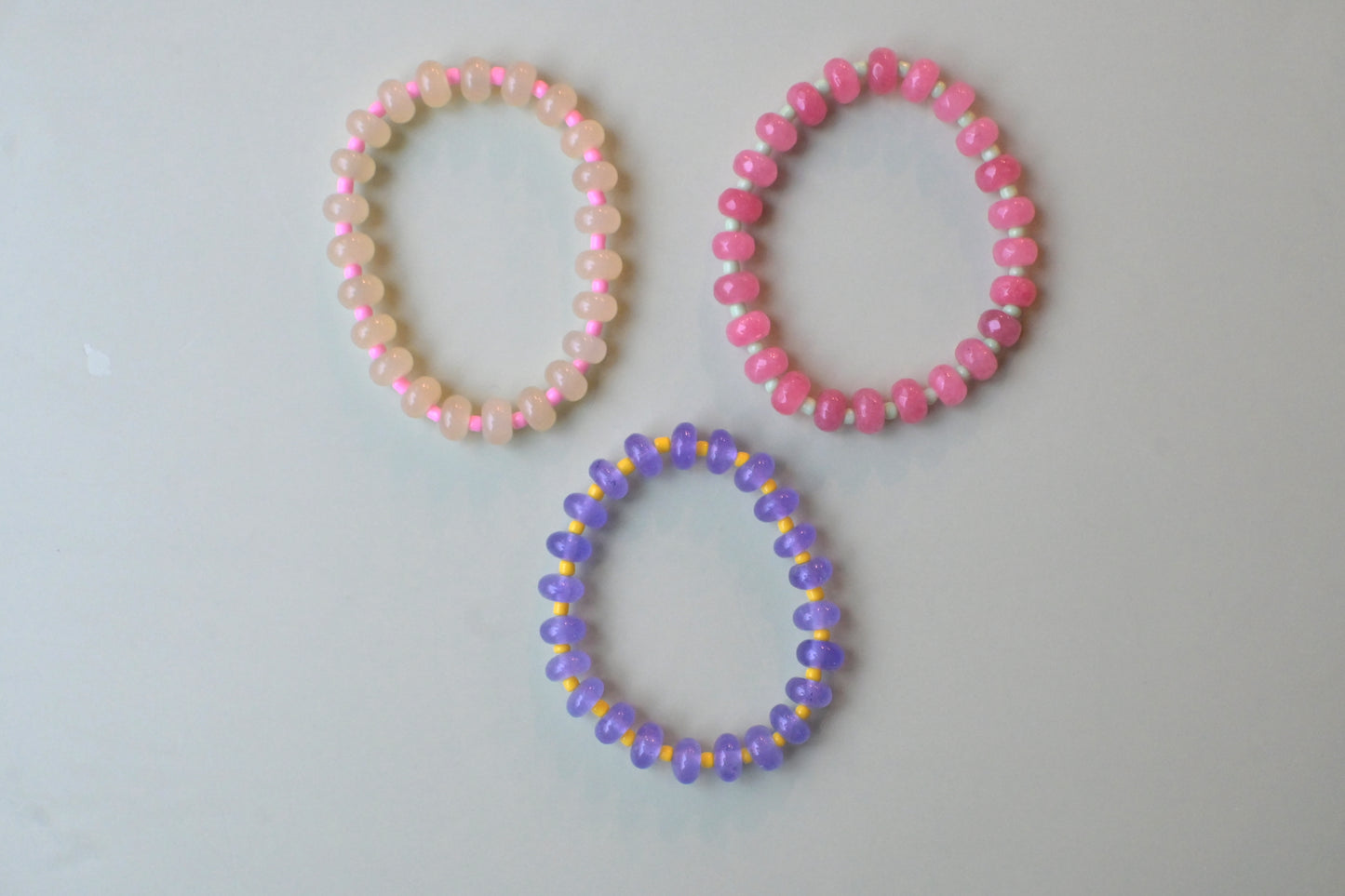 Sun-Kissed Stack Bracelets Trio Set