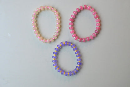 Sun-Kissed Stack Bracelets Trio Set