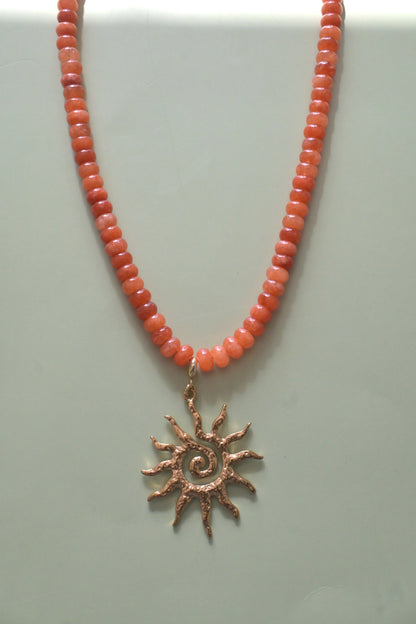 Luna and Sol Sun Necklace