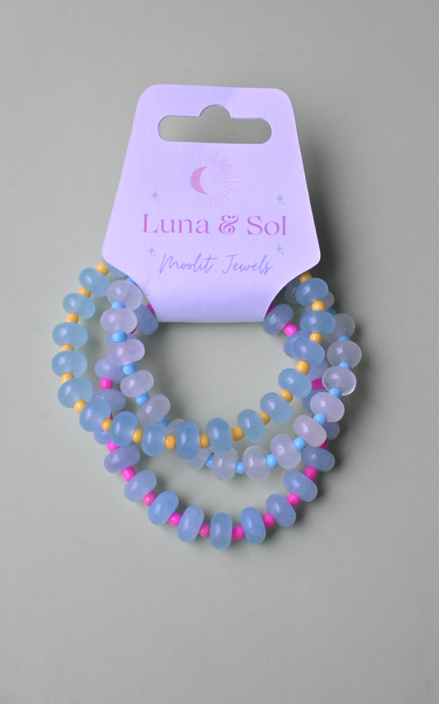 Sun-Kissed Stack Bracelets Trio Set