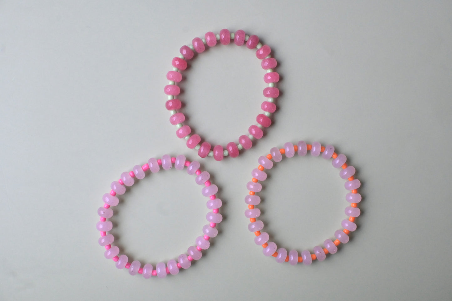 Sun-Kissed Stack Bracelets Trio Set