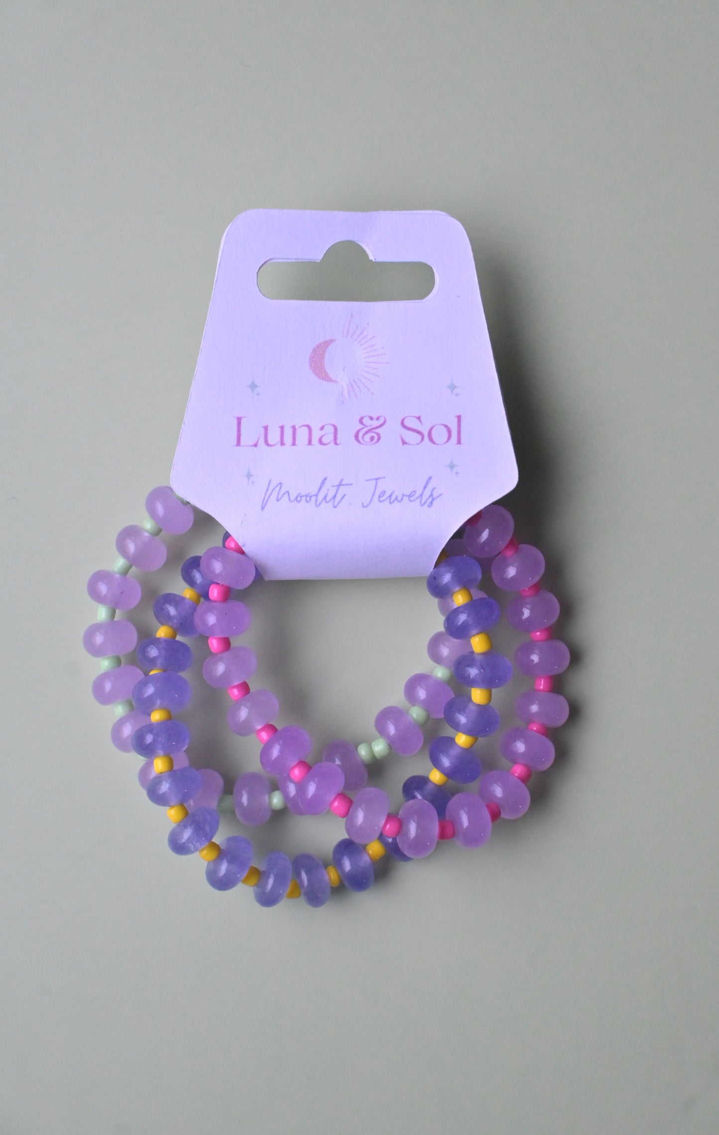 Sun-Kissed Stack Bracelets Trio Set