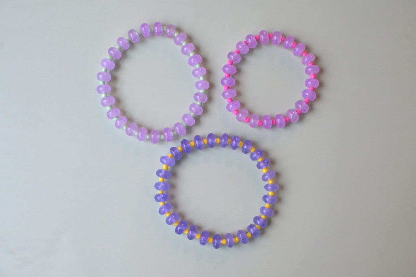 Sun-Kissed Stack Bracelets Trio Set